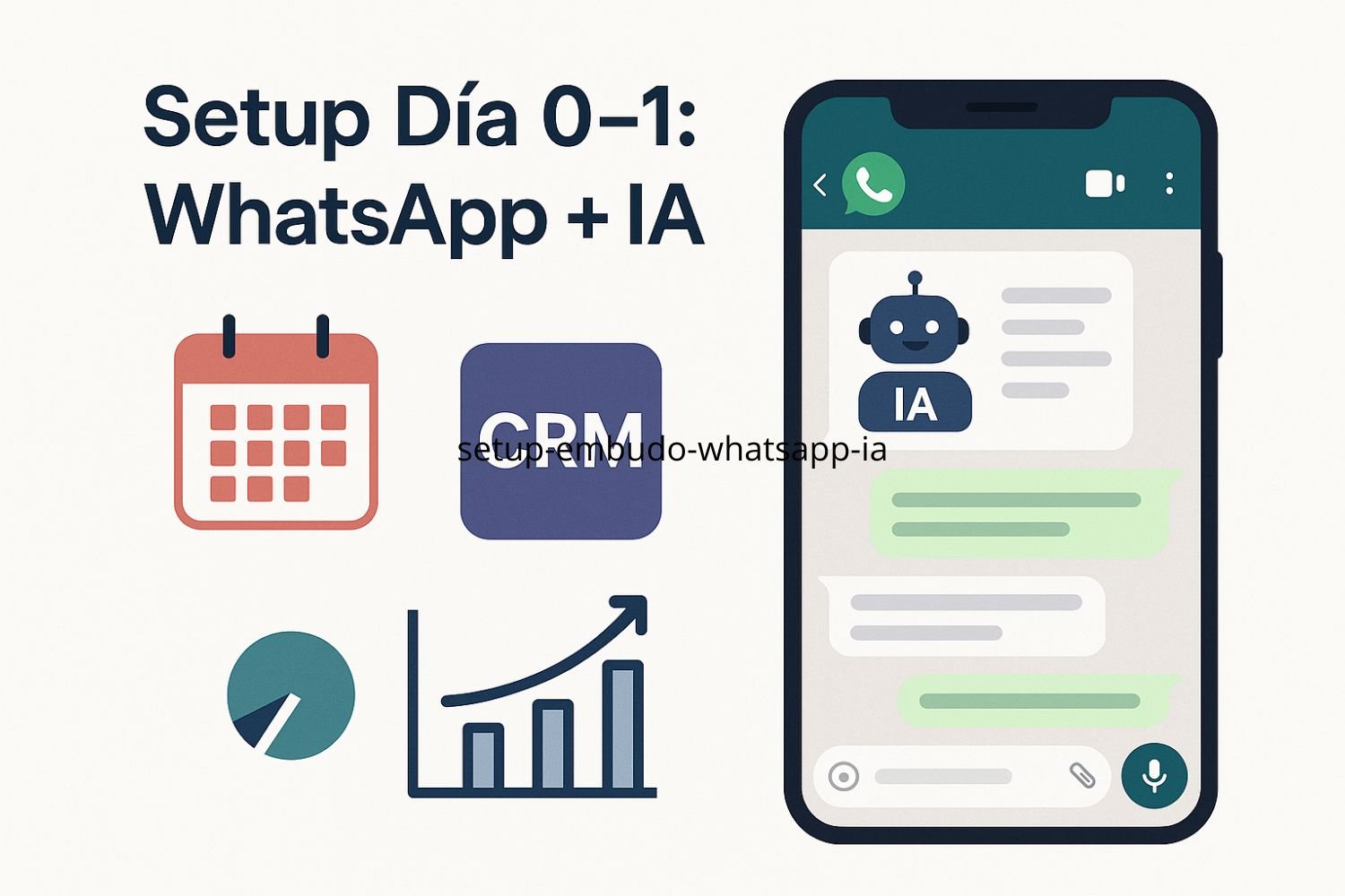 Embudo con WhatsApp + IA en 7 días Configuración inicial de embudo WhatsApp IA Neza día 0–1