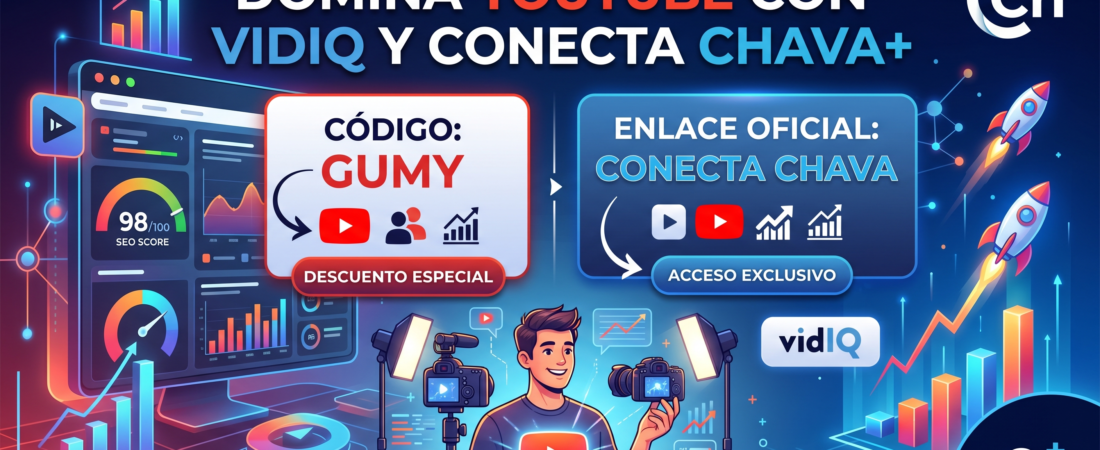 Domina YouTube con VidIQ: Herramientas y Descuentos Exclusivos